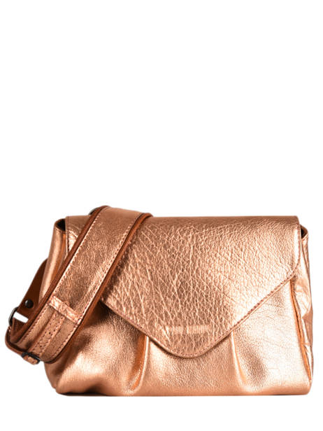 Small Leather Suzon Crossbody Bag Paul marius Pink vintage M