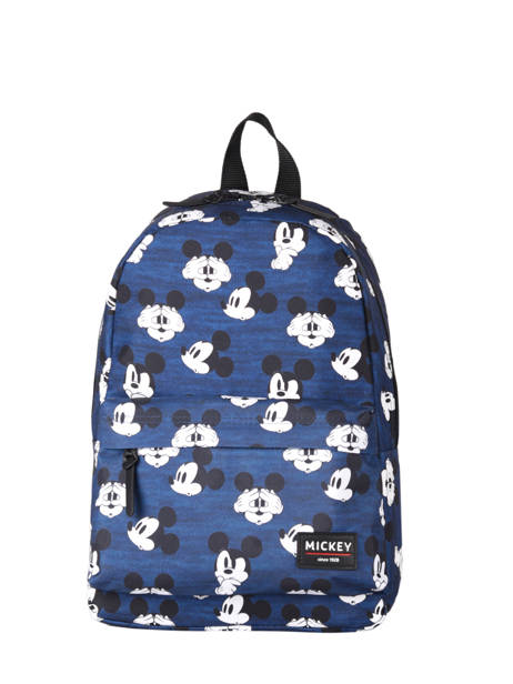 Backpack Mickey Mouse 1 Compartment Mickey and minnie mouse Blue fashion 1782