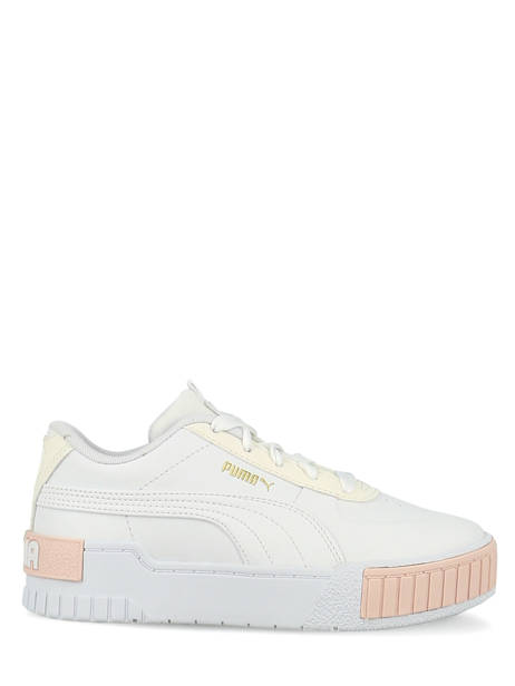 puma cali blanche enfant