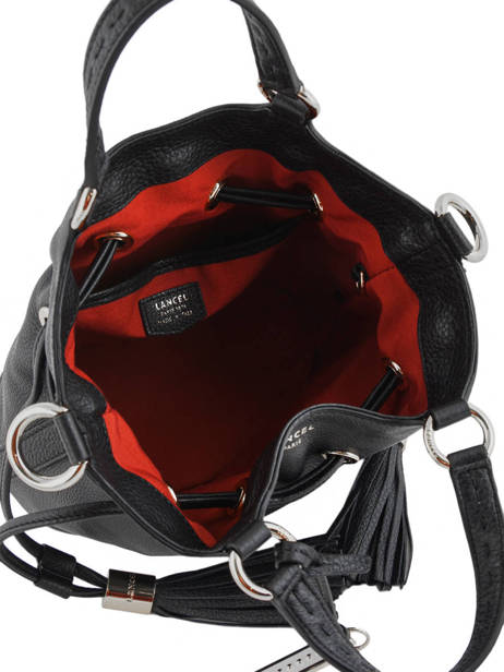 Sac Seau S Premier Flirt Cuir Lancel Noir premier flirt A10109 vue secondaire 4