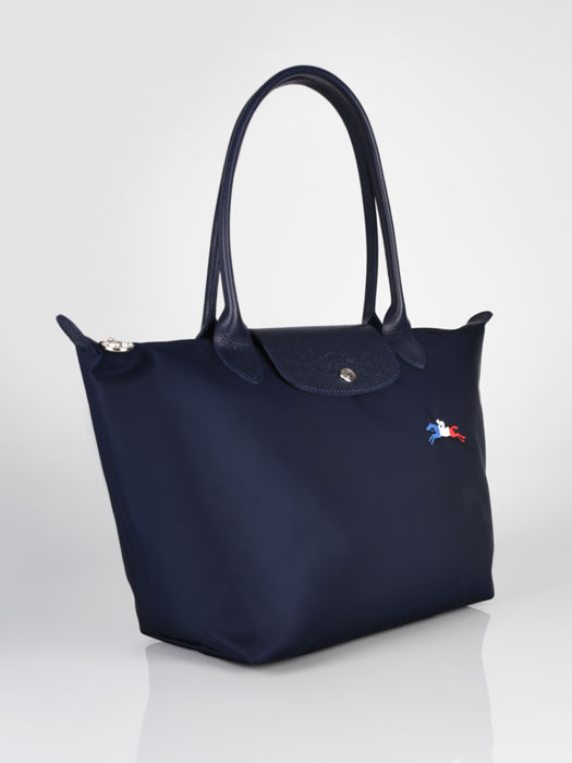 Besaces Longchamp 2605HXG bleu marine en vente au meilleur prix