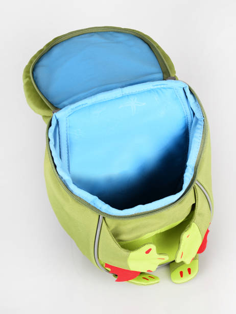 Mini Backpack Affenzahn Green small friends AFZ-FAS2 other view 3