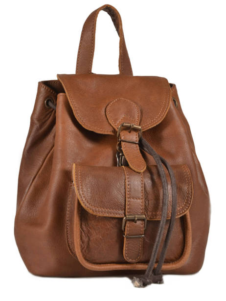 Sac à Dos Lebaroudeur Paul marius Marron vintage BAROUDEU vue secondaire 1
