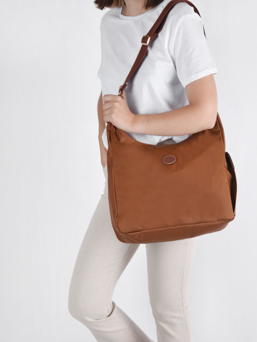 2509 LONGCHAMP Le Pliage Classic Hobo COGNAC