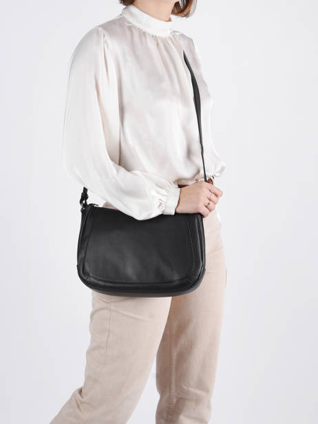 Sac Bandoulière Confort Cuir Hexagona Noir confort 466743 vue secondaire 1