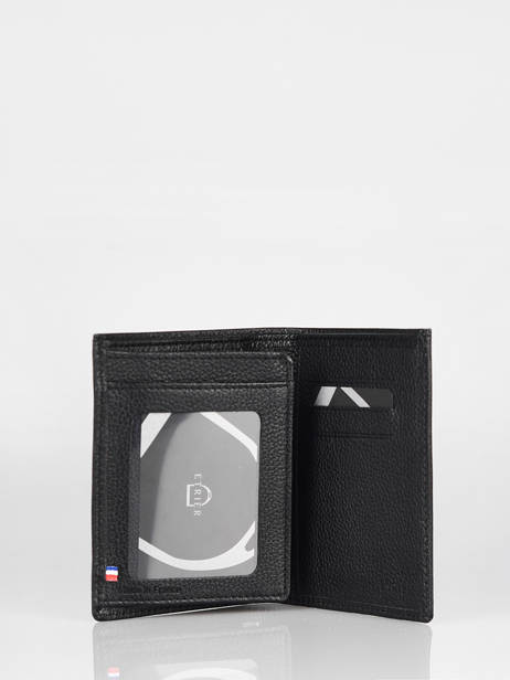 Portefeuille Porte-cartes Madras Cuir Etrier Noir madras EMAD748 vue secondaire 1