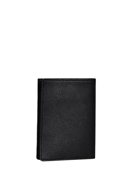 Portefeuille Porte-cartes Madras Cuir Etrier Noir madras EMAD748 vue secondaire 2