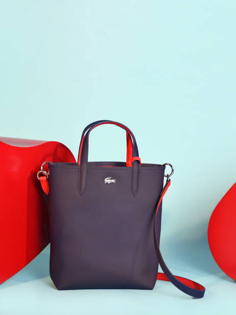 Reversible Anne Tote Bag Lacoste Blue anna NF2991AA