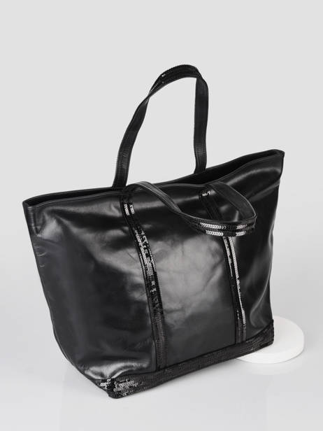 Shopper Cabas Cuir Leather Vanessa bruno Black cabas cuir 2V40409 other view 2