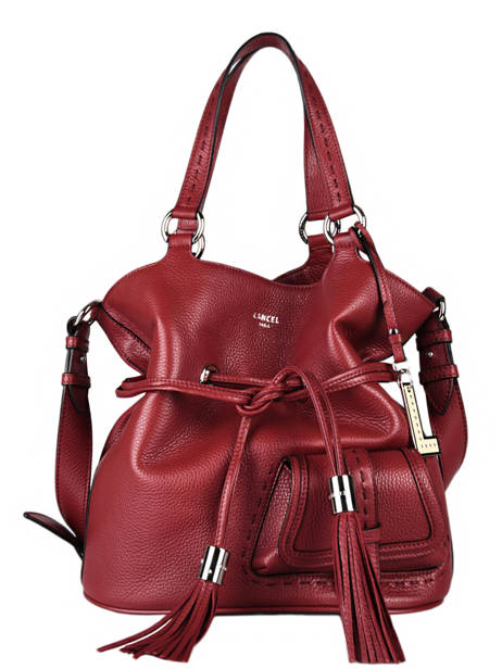 Medium Bucket Bag Premier Flirt Lancel Red premier flirt A10110