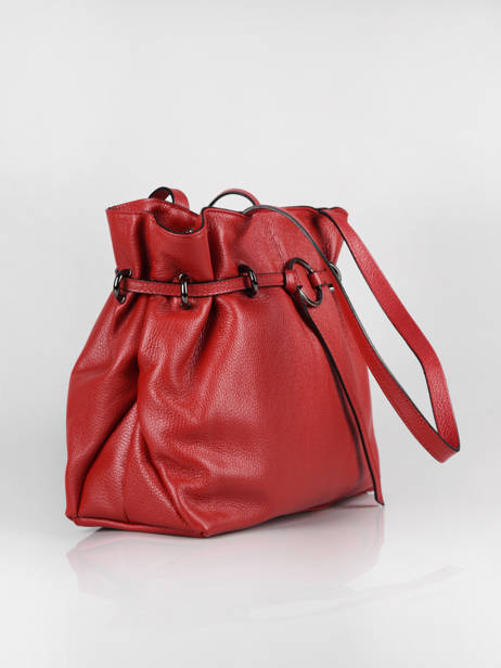 Shopping Bag Caviar Leather Milano Red caviar CA21066 other view 2