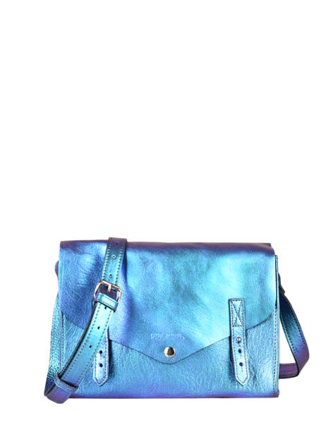 Leather L'indispensable Scarabee Crossbody Bag Paul marius Blue scarabee INDISSCA