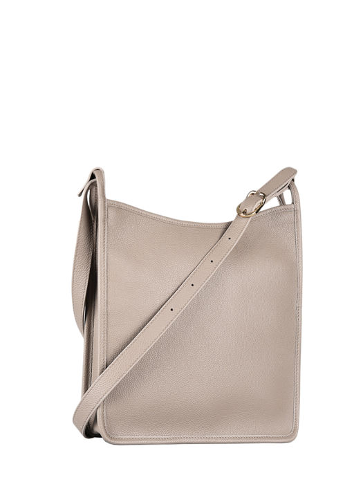 Longchamp Le foulonné Messenger bag Gray