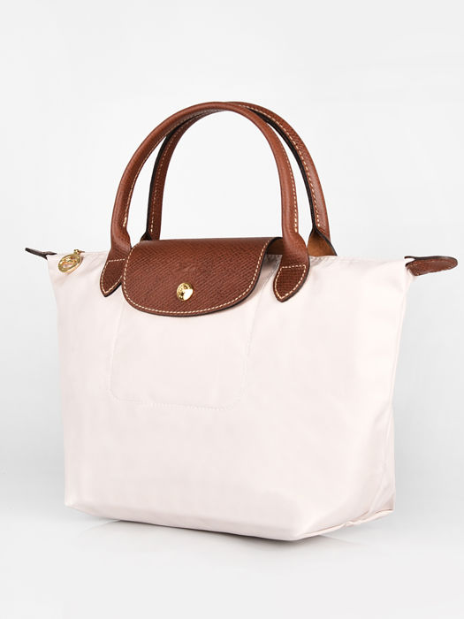 Longchamp Le pliage original Sacs porté main Blanc