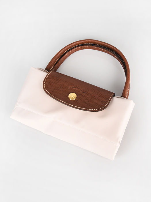 Longchamp Le pliage original Sacs porté main Blanc