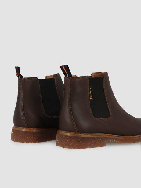 Chelsea Boots Pasko In Leather Mephisto Brown men PASKO other view 2