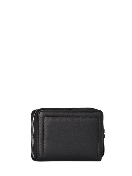 Wallet Leather Hexagona Black sauvage 418186 other view 2