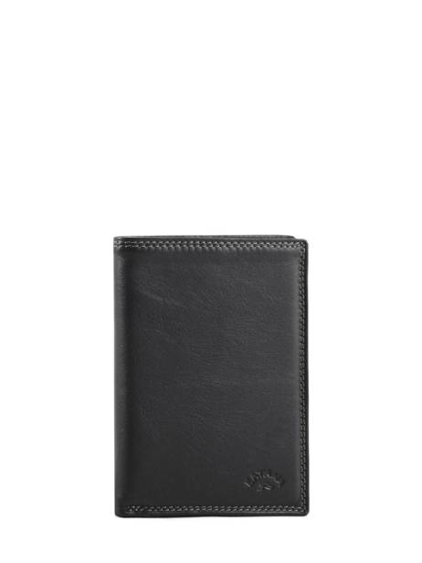 Leather Wallet Marina Katana Black marina 753046