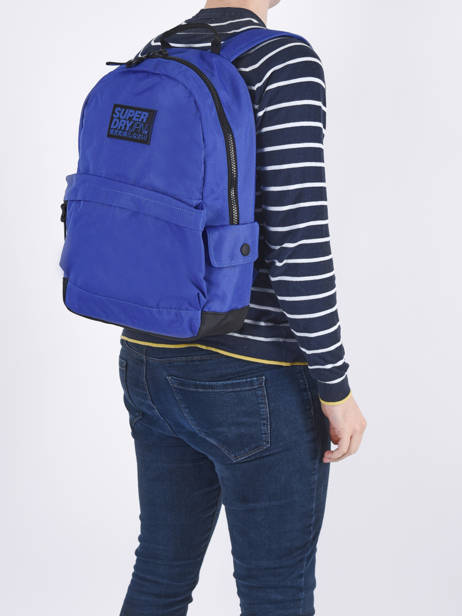 Backpack Superdry Blue backpack M9110085 other view 2