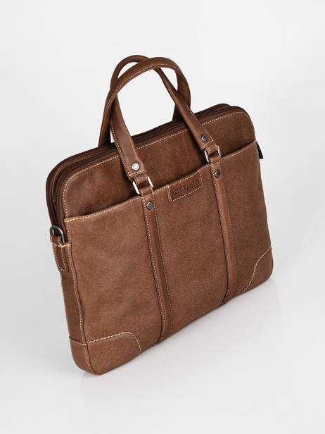 Leather Joseph Briefcase Arthur & aston Brown marco 4 other view 2