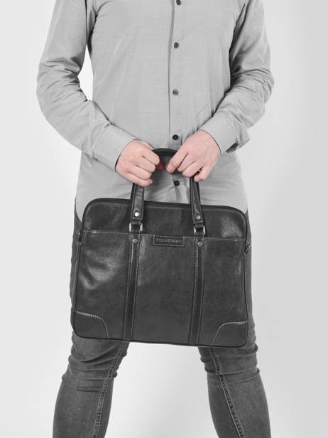 Porte Documents Joseph Cuir Arthur & aston Noir marco 4 vue secondaire 1