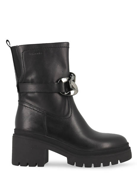 Boots In Leather Tamaris Black women 37