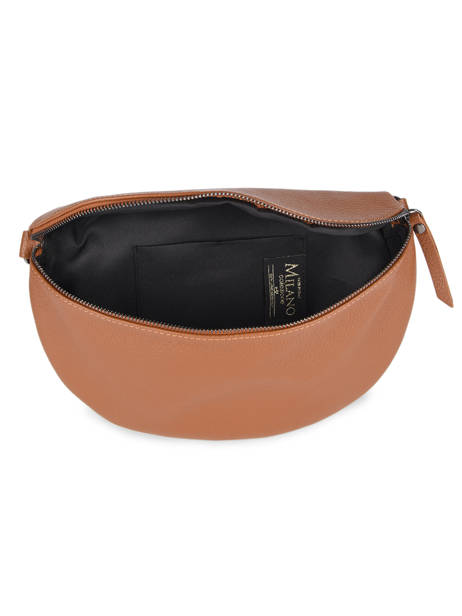 Leather Caviar Belt Bag Milano Brown caviar CA21123 other view 3