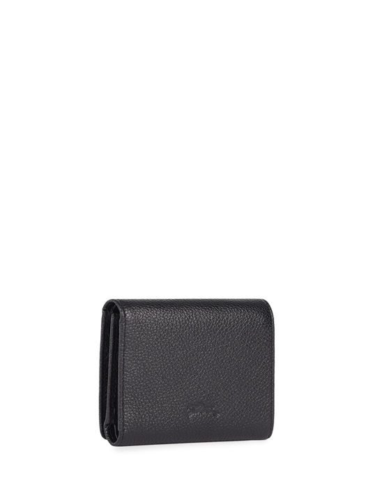 Longchamp Le foulonné Wallet Black