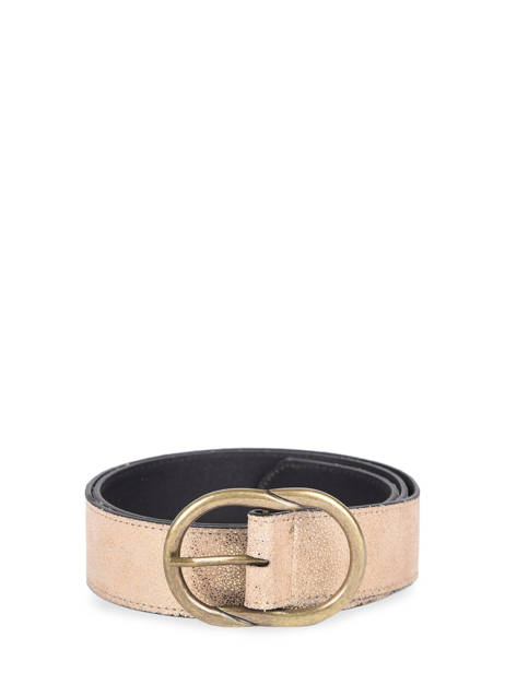 Leather Women's Belt Pieces Yellow belt 17125486