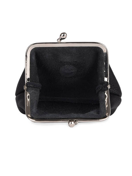 Porte-monnaie Madras Cuir Etrier Noir madras EMAD654 vue secondaire 1