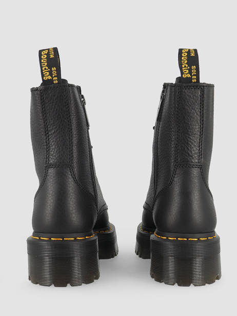 Leather Boots Jadon Soft Pisa  Dr martens Black women 26378001 other view 4