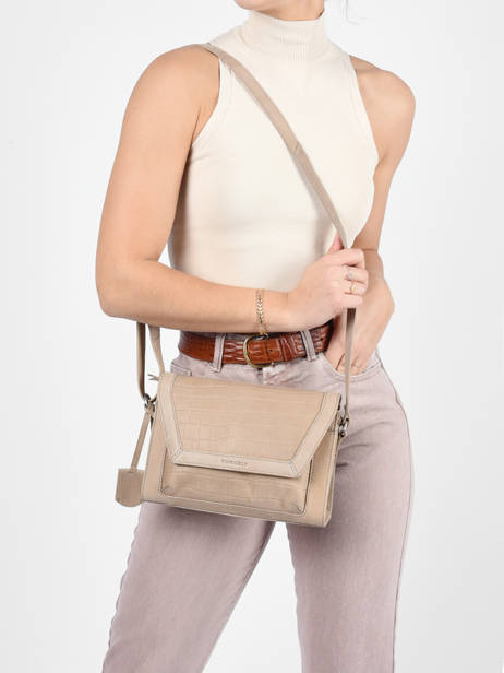 Leather Icon Ivy Crossbody Bag Burkely Beige icon ivy 29 other view 1