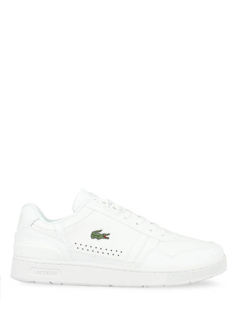Sneakers T-clip In Leather Lacoste White men 3SMA0023