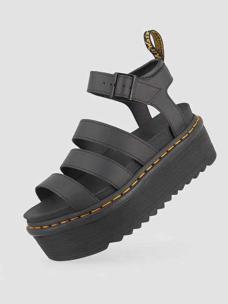 Leather Platform Sandals Blaire Quad Hydro Dr martens Black women 27296001 other view 1