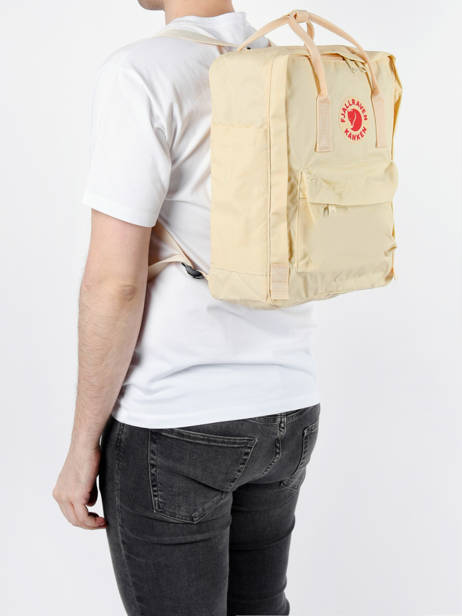Sac à Dos Kånken 1 Compartiment Fjallraven Jaune kanken 23510 vue secondaire 2