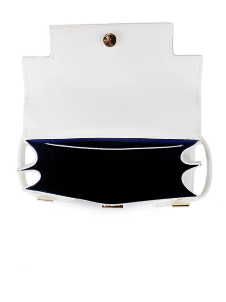Leather Emilie Crossbody Bag Le tanneur White emily TEMI1000 other view 3