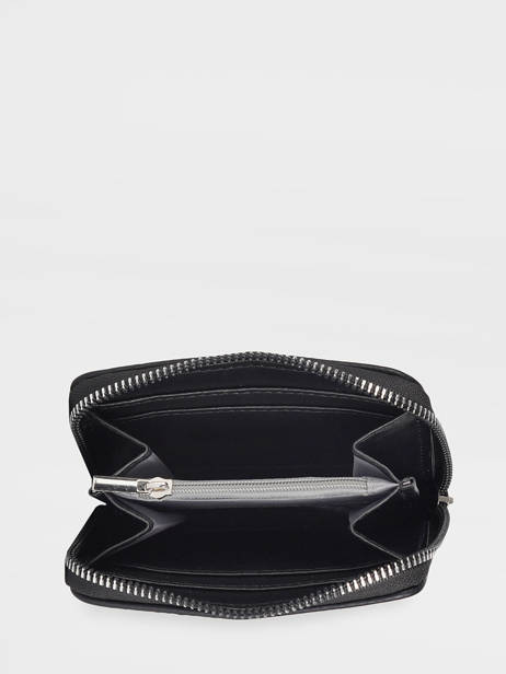 Porte-monnaie Grained Miniprix Noir grained K2015 vue secondaire 1
