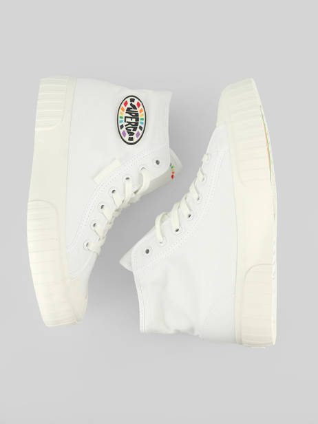 Sneakers 2696 Stripe Superga White women S2115UW other view 2