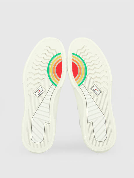 Sneakers 2696 Stripe Superga White women S2115UW other view 4
