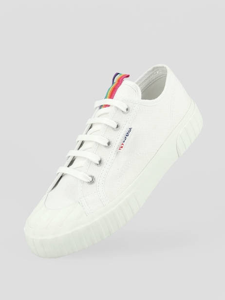 Sneakers 2630 Stripe Superga White women S51212W other view 2