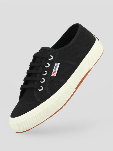 Sneakers 2750 Black Red Lips Superga Black women S61235W other view 1