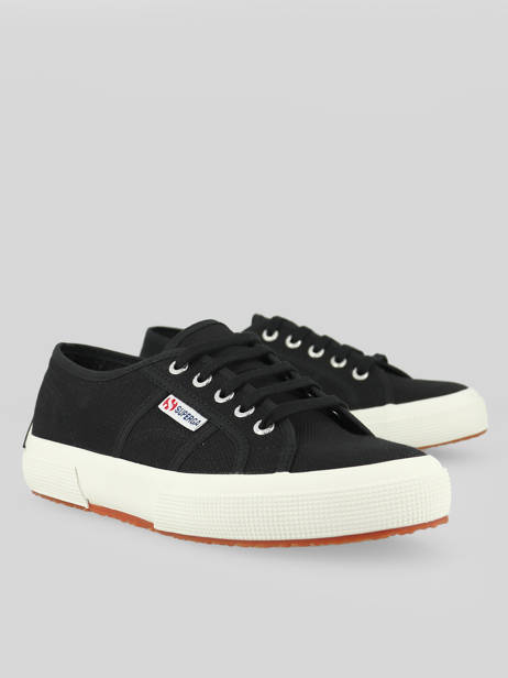 Sneakers 2750 Black Red Lips Superga Black women S61235W other view 3
