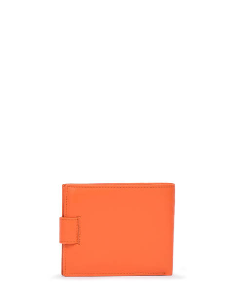 Wallet Leather Petit prix cuir Orange supreme - 000FA220 other view 2