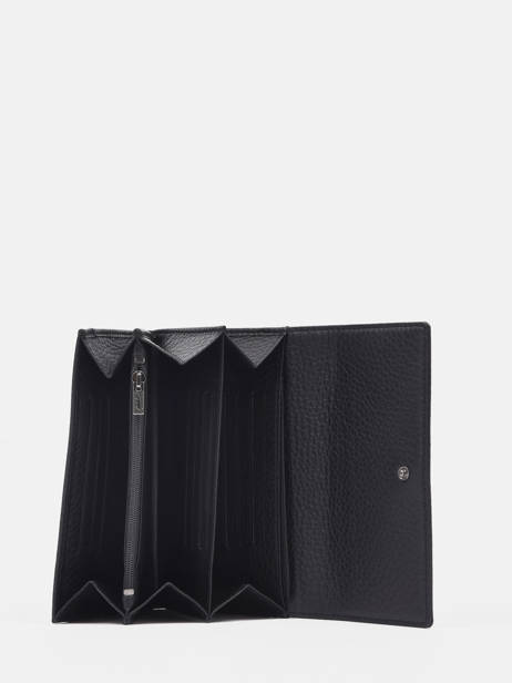 Leather Foulonné Wallet Yves renard Black foulonne 29491 other view 1