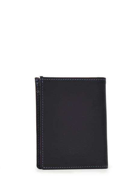 Wallet With Card Holder Leather Etrier Black paris EPAR748 other view 3