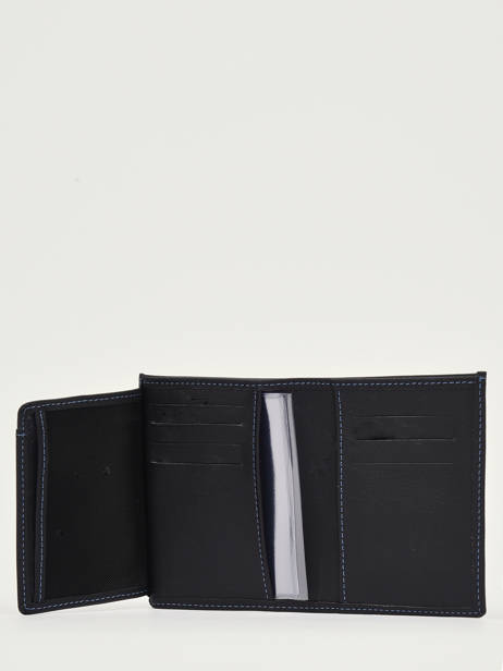 Wallet With Card Holder Leather Etrier Black paris EPAR748 other view 4