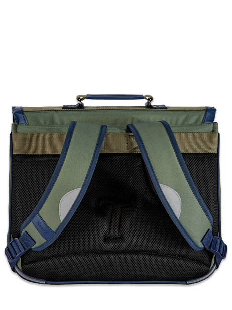 2-compartment  Satchel Tann's Green les fantaisies g 44278 other view 3
