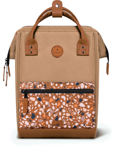 Customisable Backpack Adventurer Medium Cabaia Beige adventurer BAGS other view 2