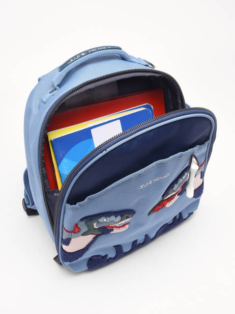1 Compartment Backpack Ralphie Jeune premier Blue daydream boys B other view 3