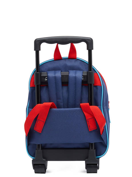 1 Compartment  Wheeled Schoolbag Spiderman Blue strong 2596 other view 9
